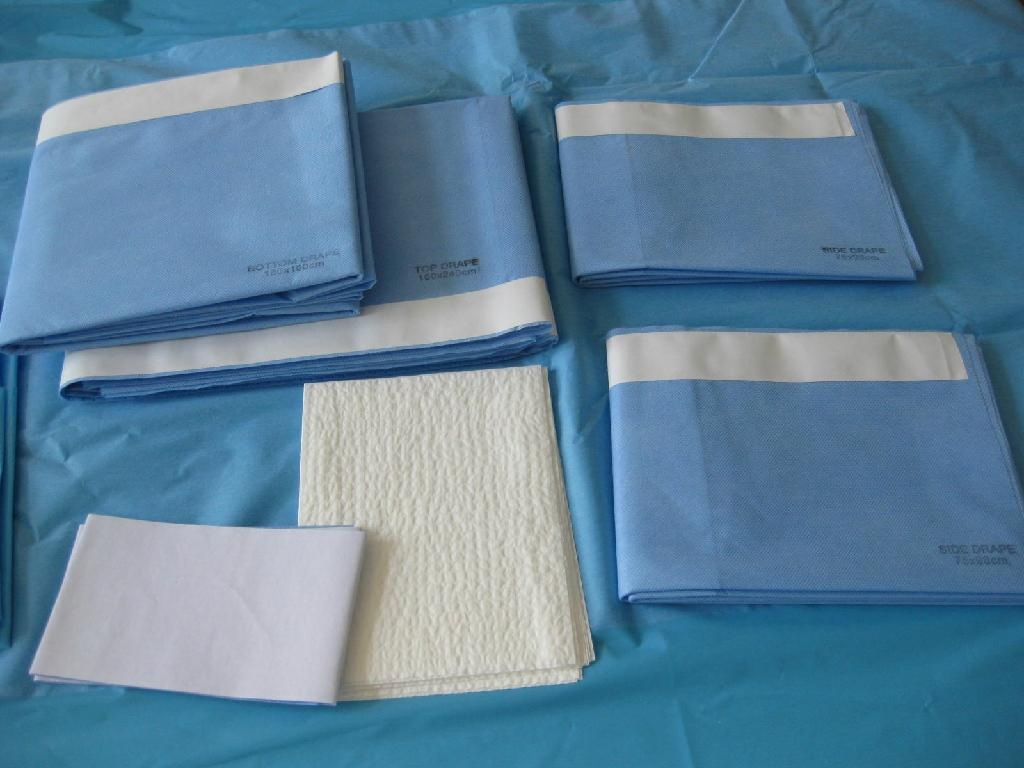 Good Quality Medical Disposable Surgical Drape Universal General Laparotomy Pack
