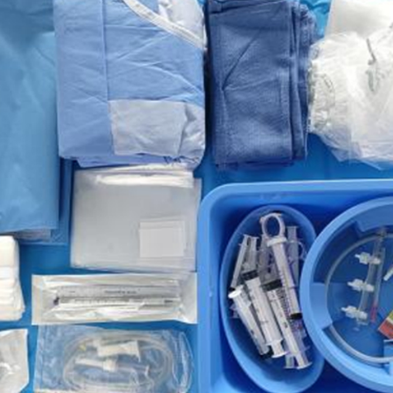 Medical Professional Disposable Dispsosable Angiography Pack