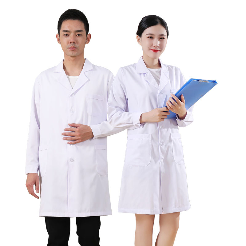 Free Sample of Cotton Nursing Scrubs Green Surgical Gown Reinforced Surgical Gown