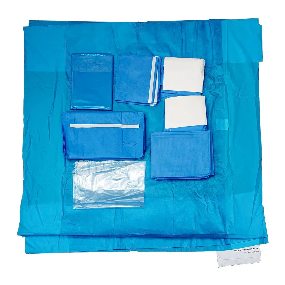 Medical Disposable Surgical Urology Hole Towel Surgery Pack Laparotomy