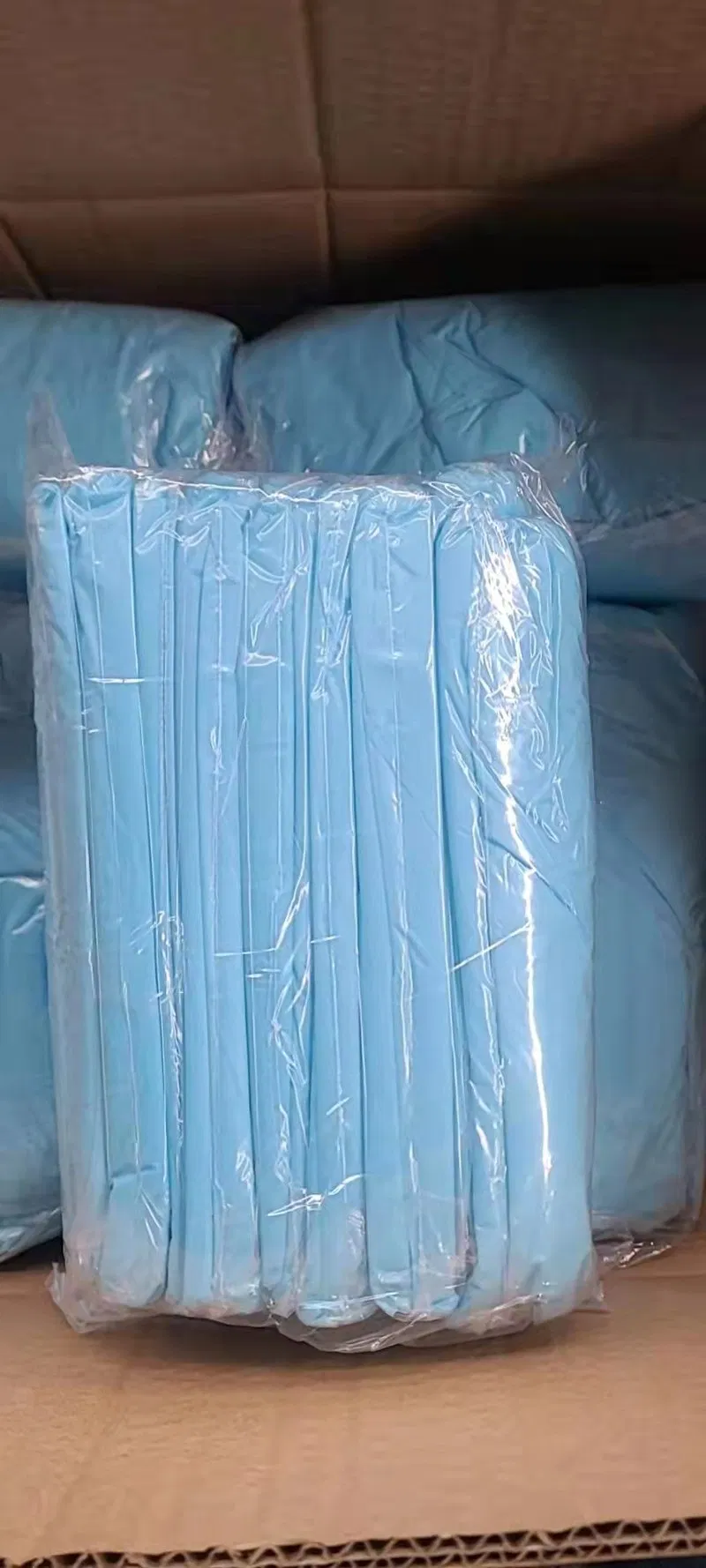 Medical Isolation Reinforced Disposable Patient Pattern Hospital Non-Sterile CPE Fold Sterile Manufacturers PVC Surgical Gown