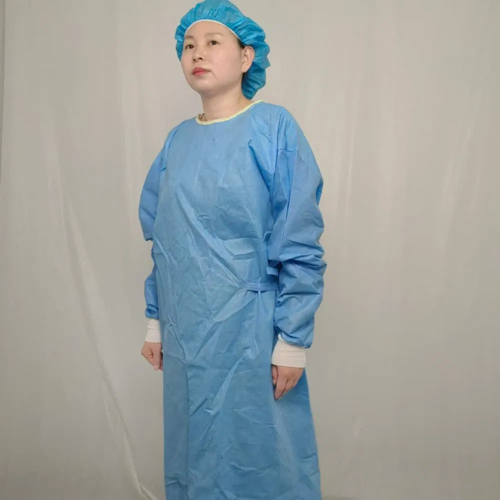 Factory Direct Standard Medical Clothing Men and Women Universal Health Sterile Disposable Waterproof Isolation Clothing Surgical Gowns