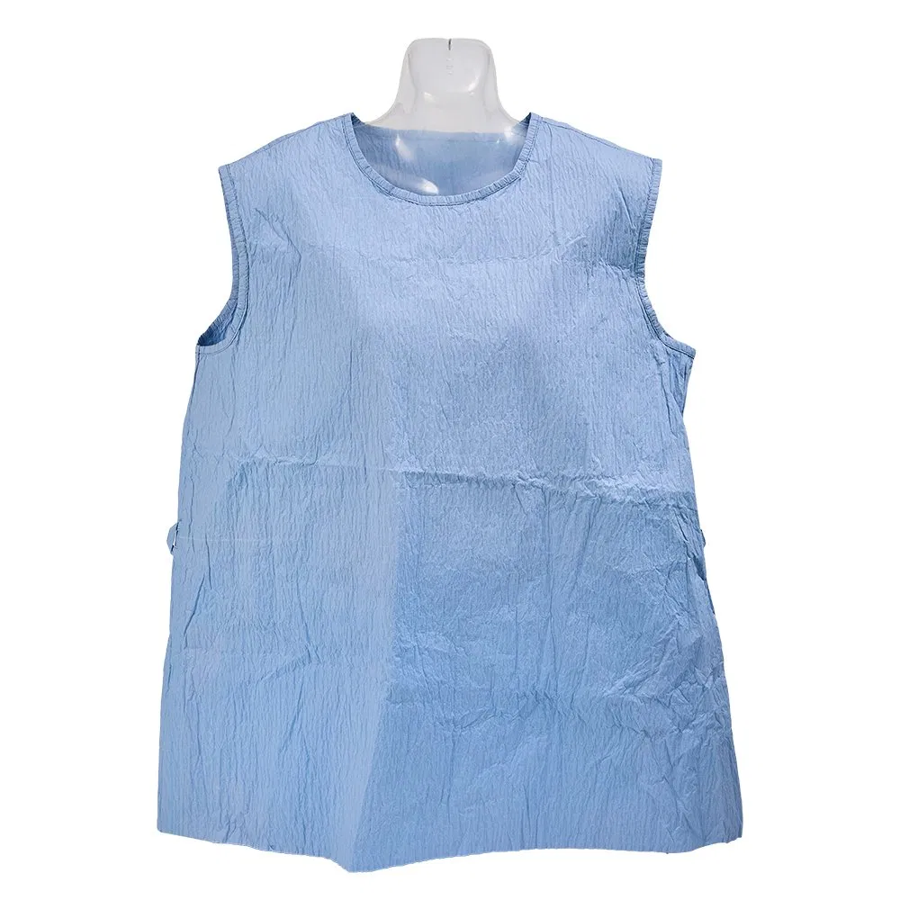 Scrim Reinforced Paper Raw Material Surgical Gown Raw Material Manufacture Blue and White Color