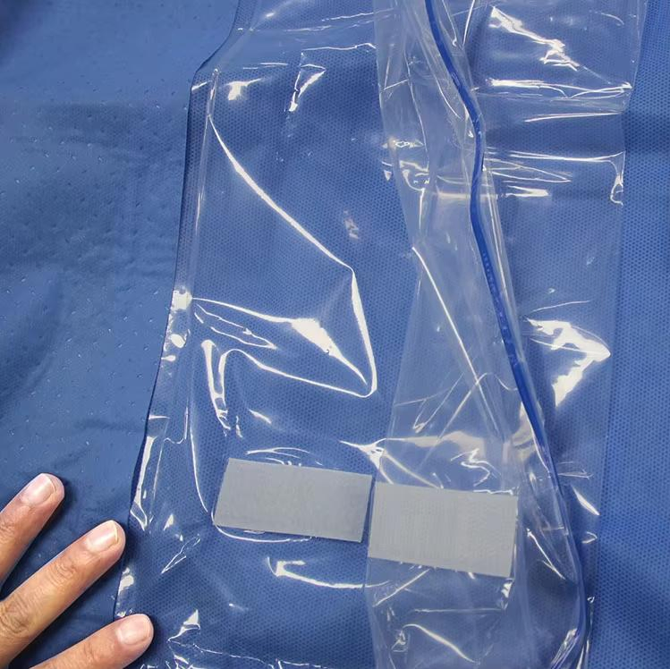 SJ Customized EO Sterile Non Woven Blue SMS Surgical Laparotomy Drape Sets Disposable Sterile Laparoscopy Packs OEM Wholesale