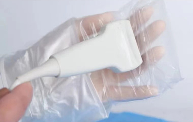Polyethylene Sterile Equipment Protective Drapes Disposable Ultrasound Transducer Probe Covers