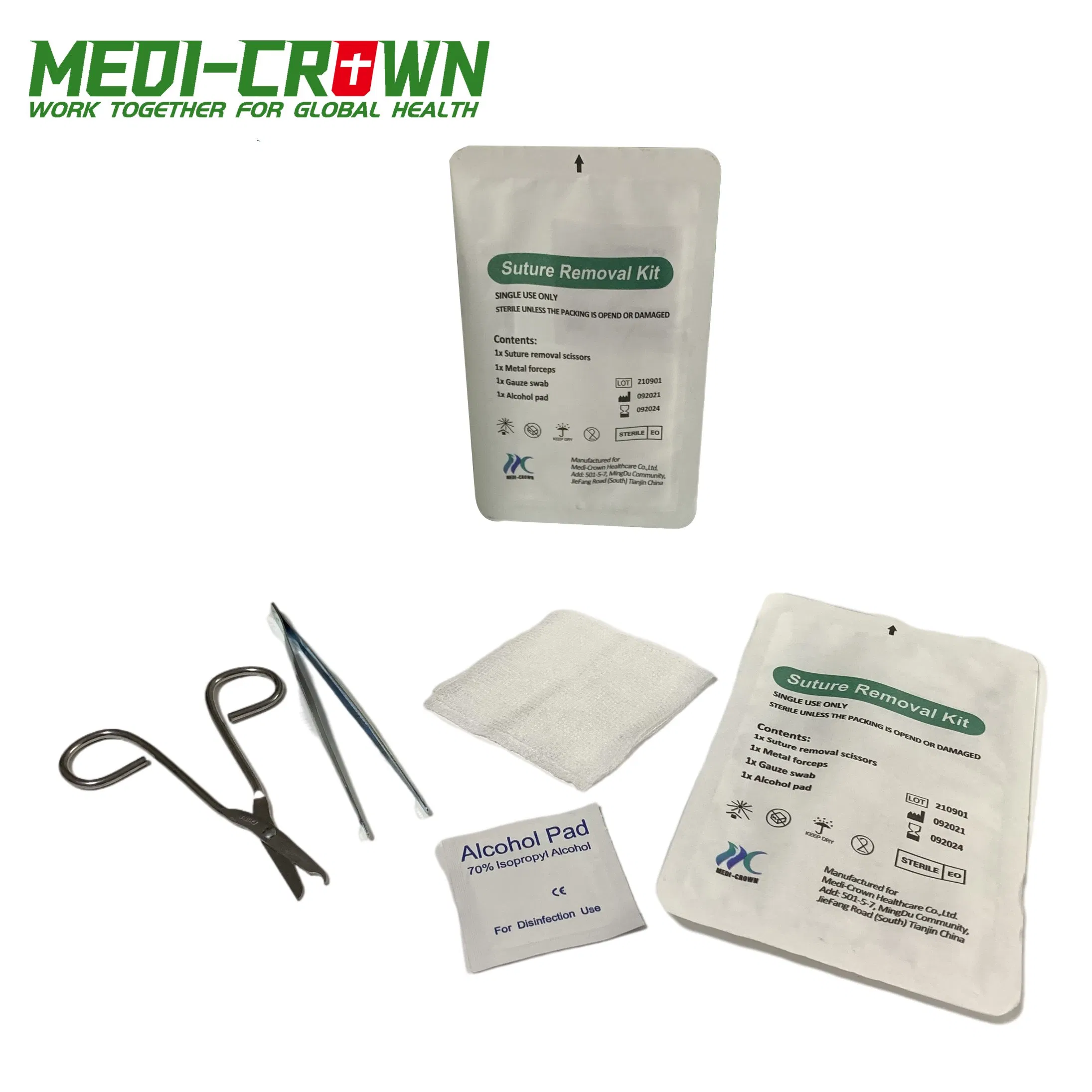 Sterile Stitch Removal Tool Set Disposable Surgical Suture Removal Kit