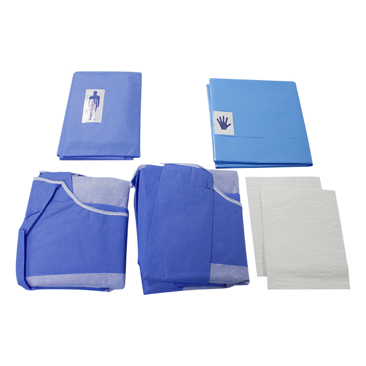 TPS Apostille CE Certification Disposable Surgical Pack C-Section Pack