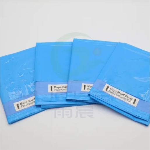 Sterilization Disposable Mayo Stand Cover Coated Viscose Nonwoven for Surgery Operation