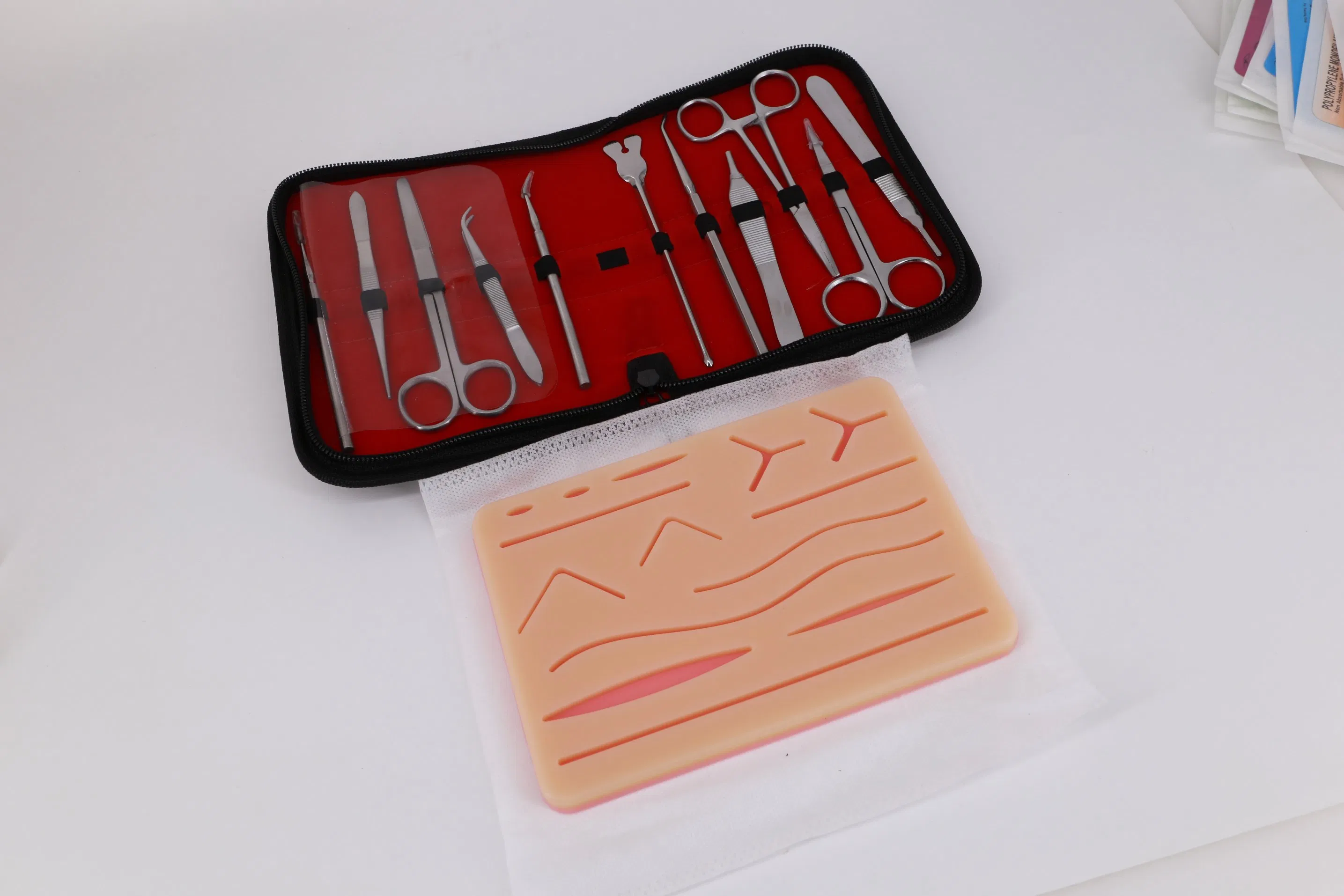 High Quality Practice Suture Kit Medical Tactical Surgical and Suture Kit with Different Tools