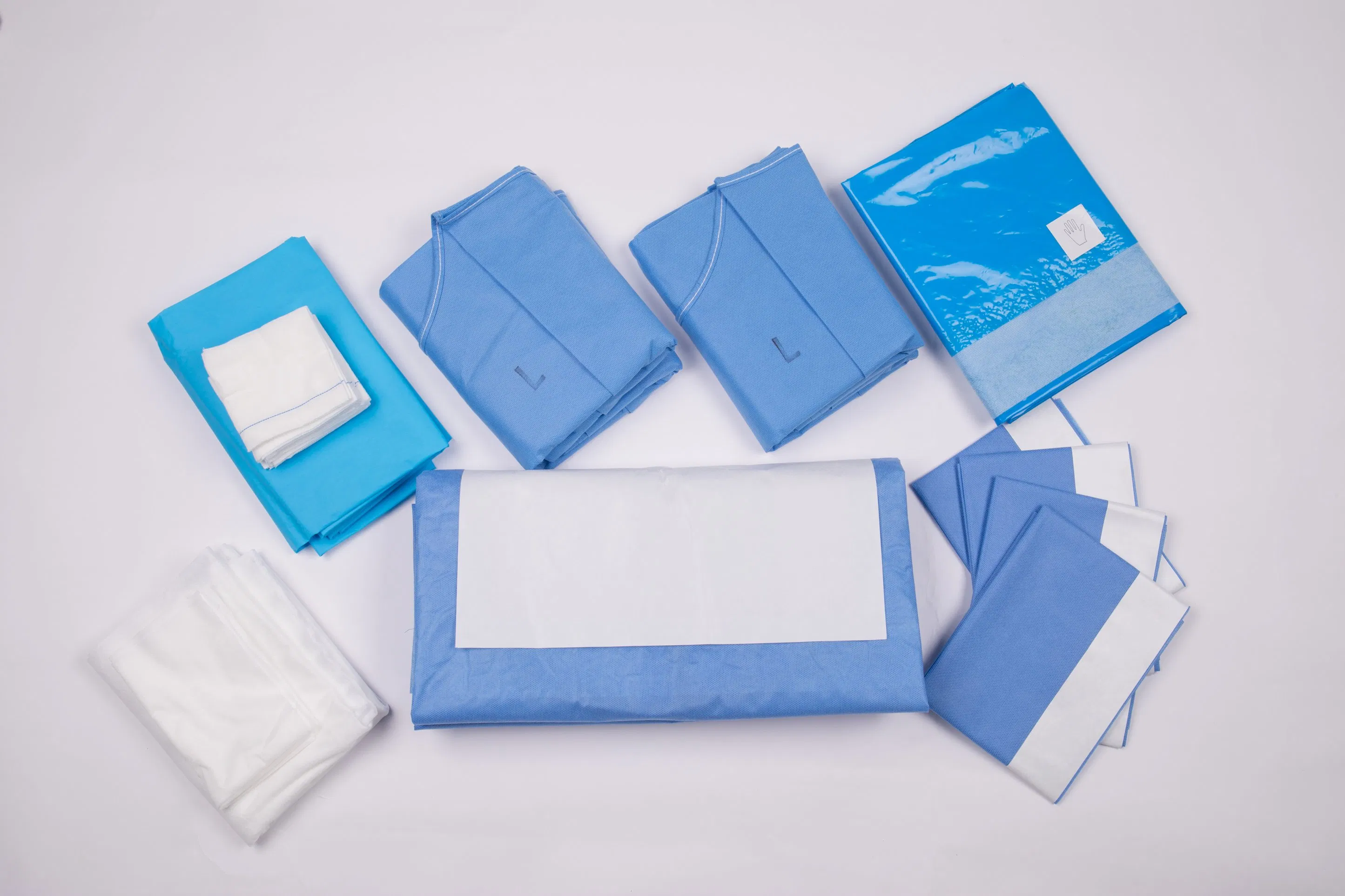 Surgical Medical Disposable Customized Surgery Caesarean C-Section Pack