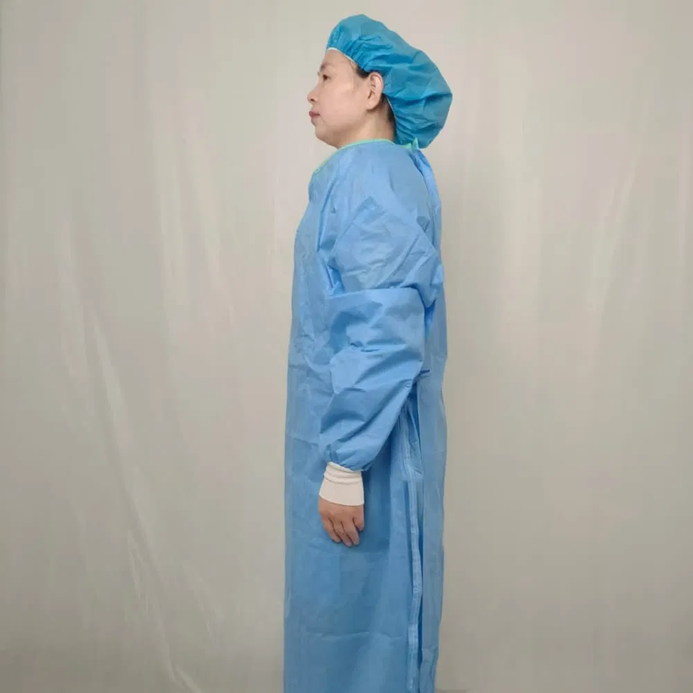 Factory Direct Standard Medical Clothing Men and Women Universal Soft Dust Isolation Clothing Surgical Gowns