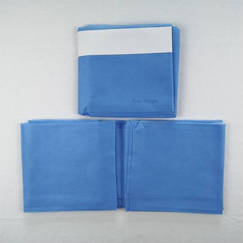 Disposable Sterile Surgical Pack Bilateral Extremity Hand Drape with Pouch
