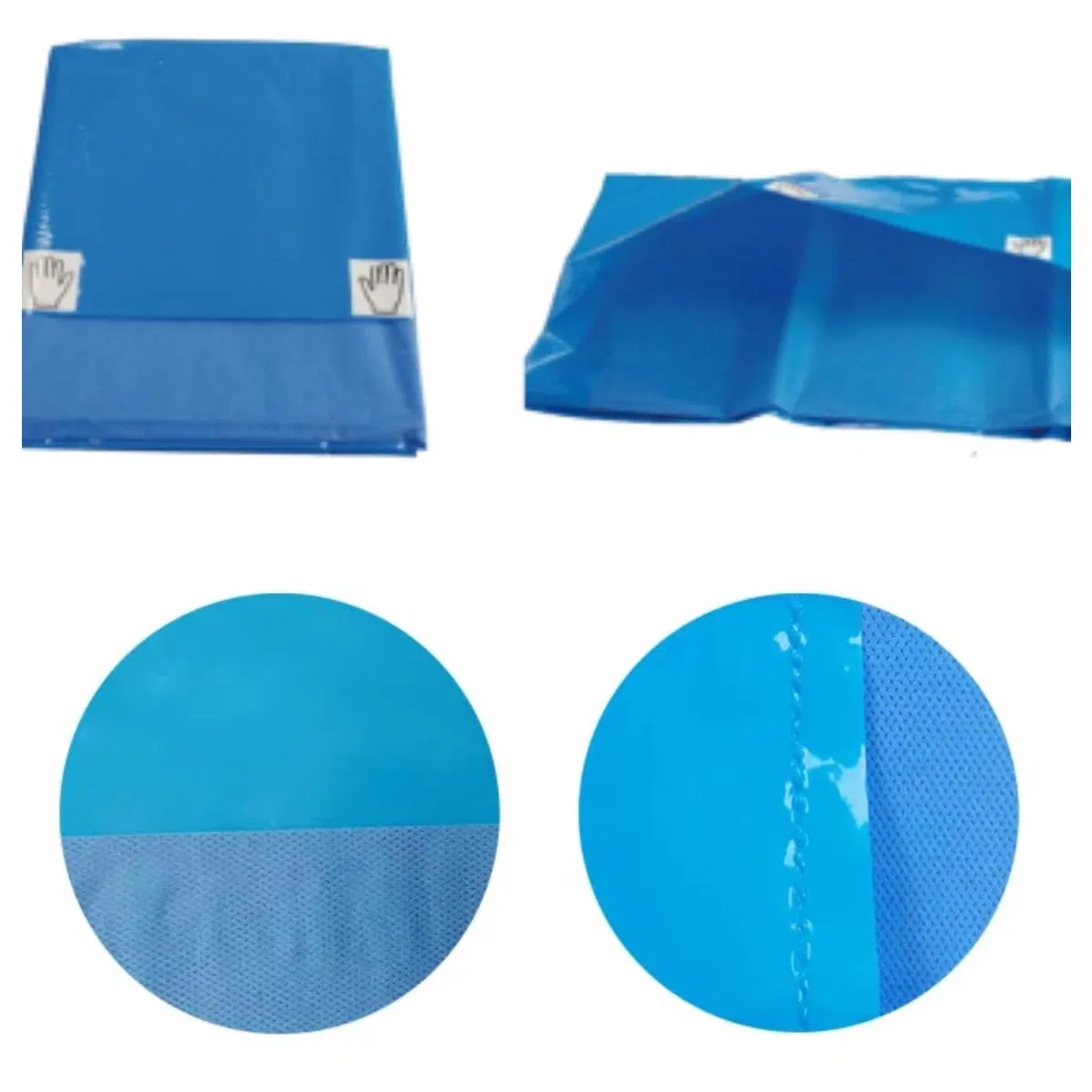 Sterilization Disposable Mayo Stand Cover Coated Viscose Nonwoven for Surgery Operation