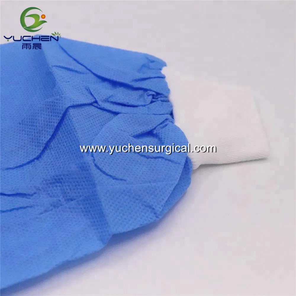 2025 Factory Supply Disposable SMS Nonwoven Standard/Reinforced Surgical Gown