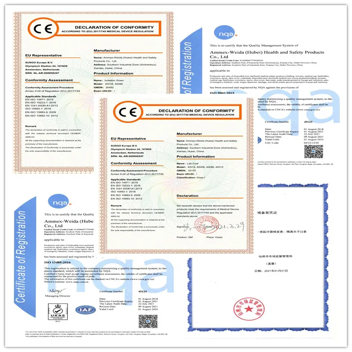 Certification Documents