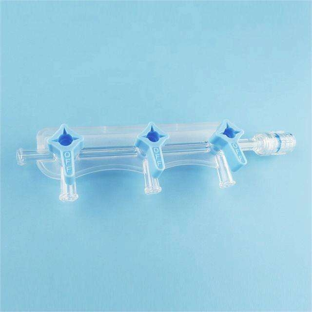 Medical Consumables Angiography Injection Manifold Kits Disposable Manifold Set