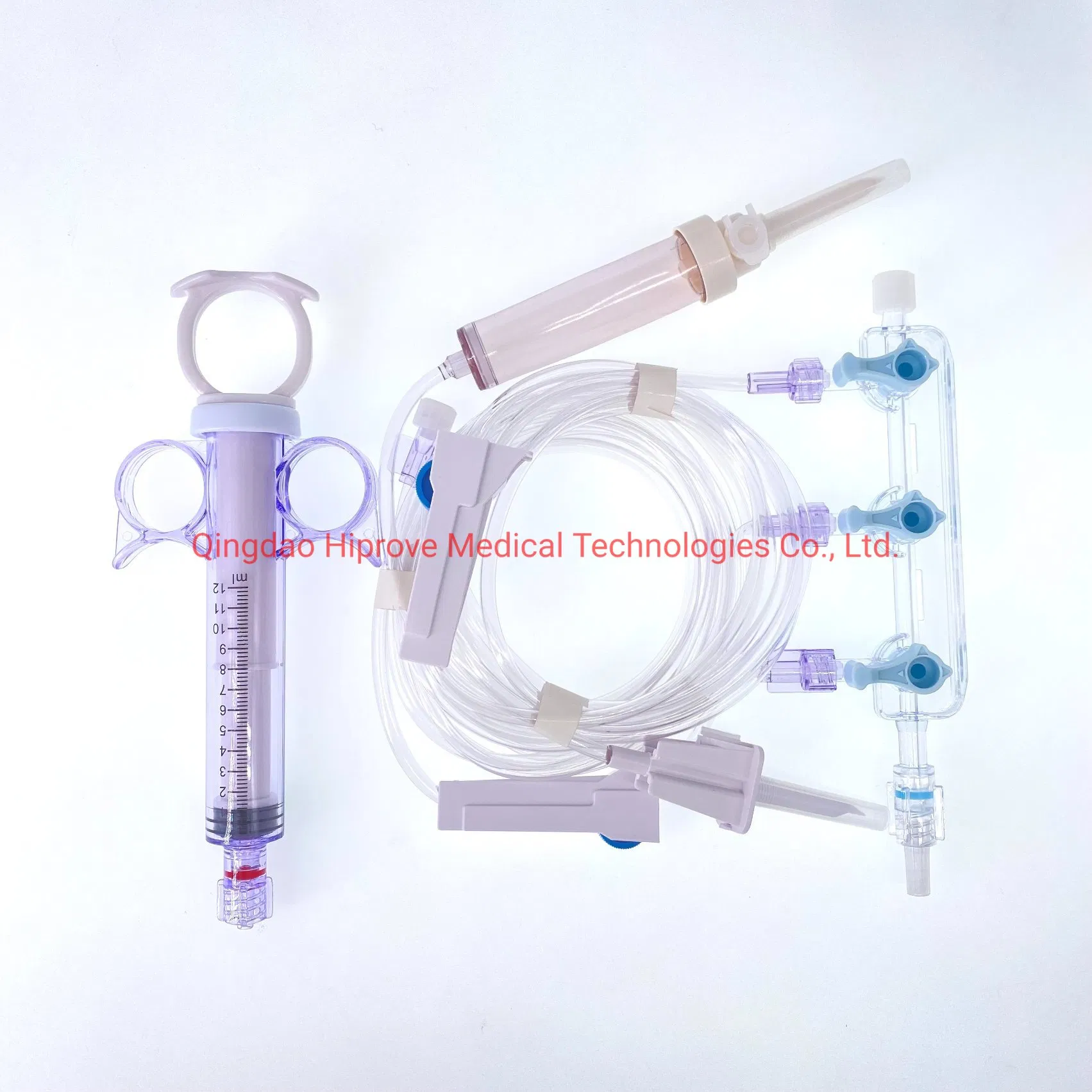 Medical Cardiology Angiography Cardiovascular Kit Disposable Manifold Set