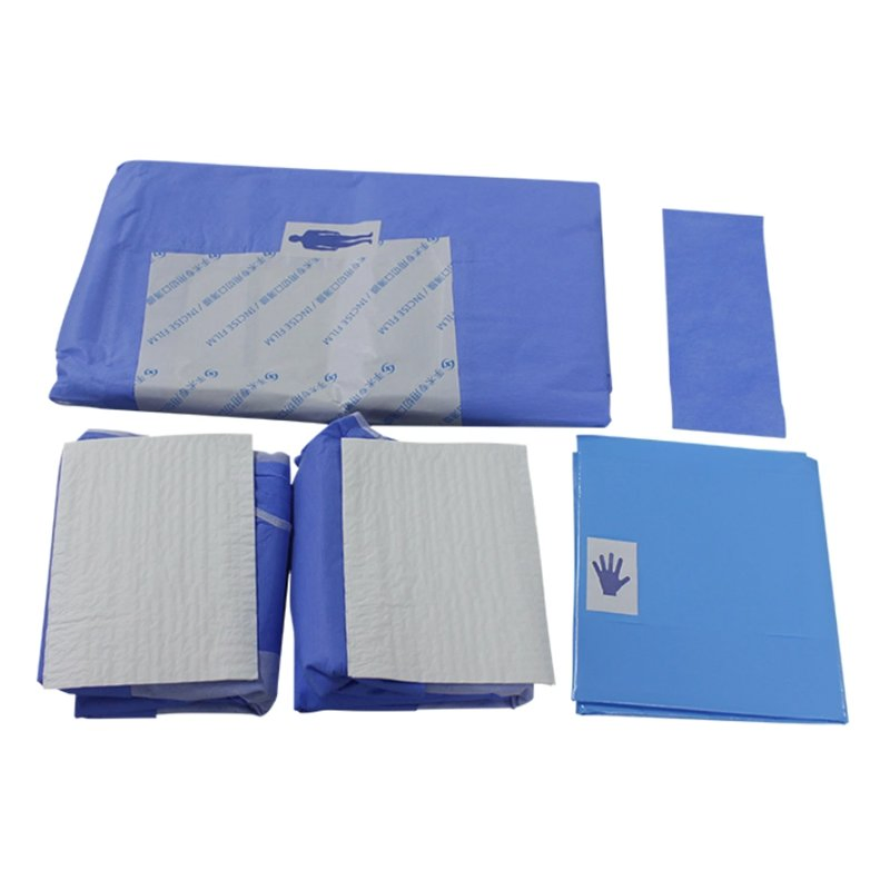 SJ Medical Eo Sterilization Operation Caesarean Section Surgical Pack Disposable C-Section Pack for Hospital Operating Room