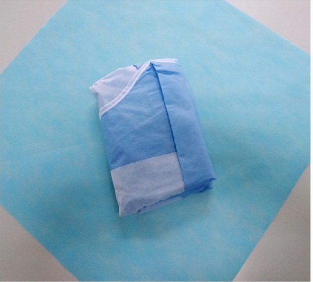 2025 Factory Supply Disposable SMS Nonwoven Standard/Reinforced Surgical Gown