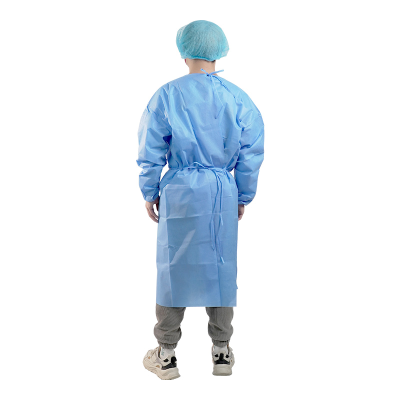 Nonwoven Disposable Doctor Medical Waterproof Reinforced Sterile Hospital Operation Surgery Clinics Pppe SMS Surgical Gown