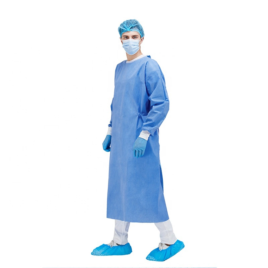 SMS Sterile Surgical Gown Reinforced Drape with Two Towels