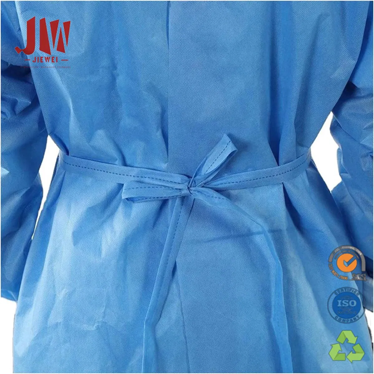 Cheap 35g/40g/45g SMS Non Woven Reinforced Surgical Gown for Hospital