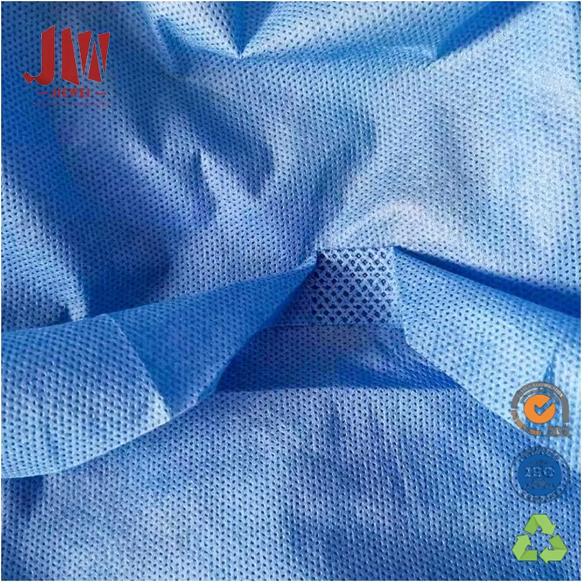 Cheap 35g/40g/45g SMS Non Woven Reinforced Surgical Gown for Hospital