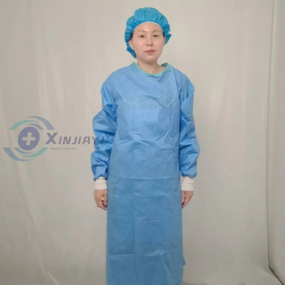 Factory Direct Standard Medical Clothing Men and Women Universal Soft Durable Waterproof Isolation Clothing Surgical Gowns