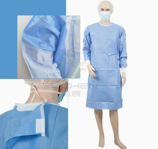 Disposable Standard Reinforced Surgical Gown