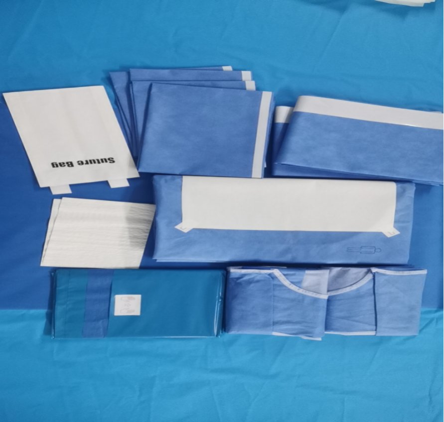 Hospital Disposable Surgery Sterile C-Section Pack Surgical Universal Caesarean Section Set
