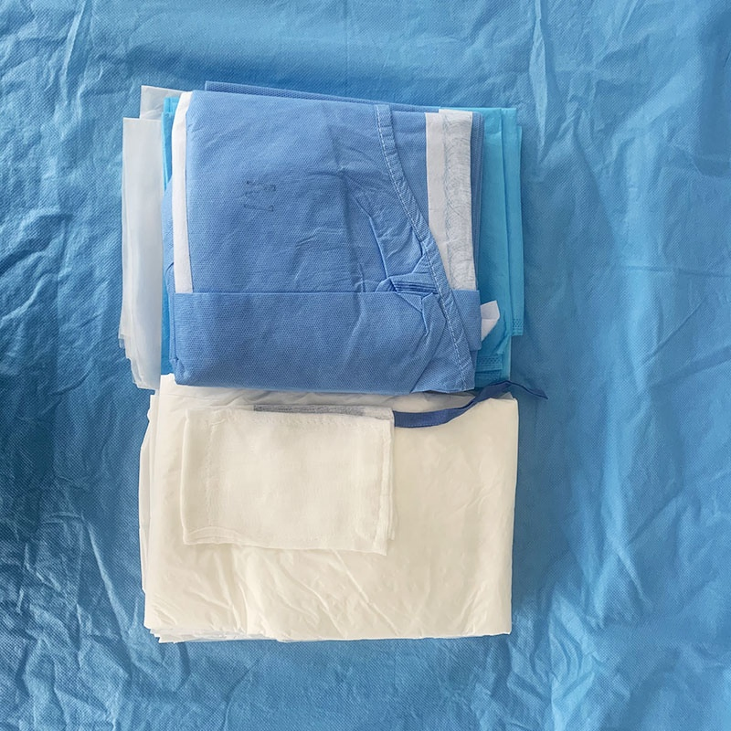 Disposable Medical Sterile Packing Surgical Pack/Drape with CE/ISO Certification
