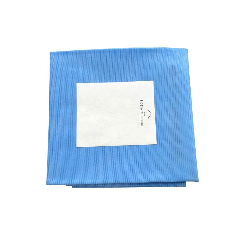 Anti-Bacteria Medical Disposable Surgical Drape Sheet Nephroscopy Drape with Pouch