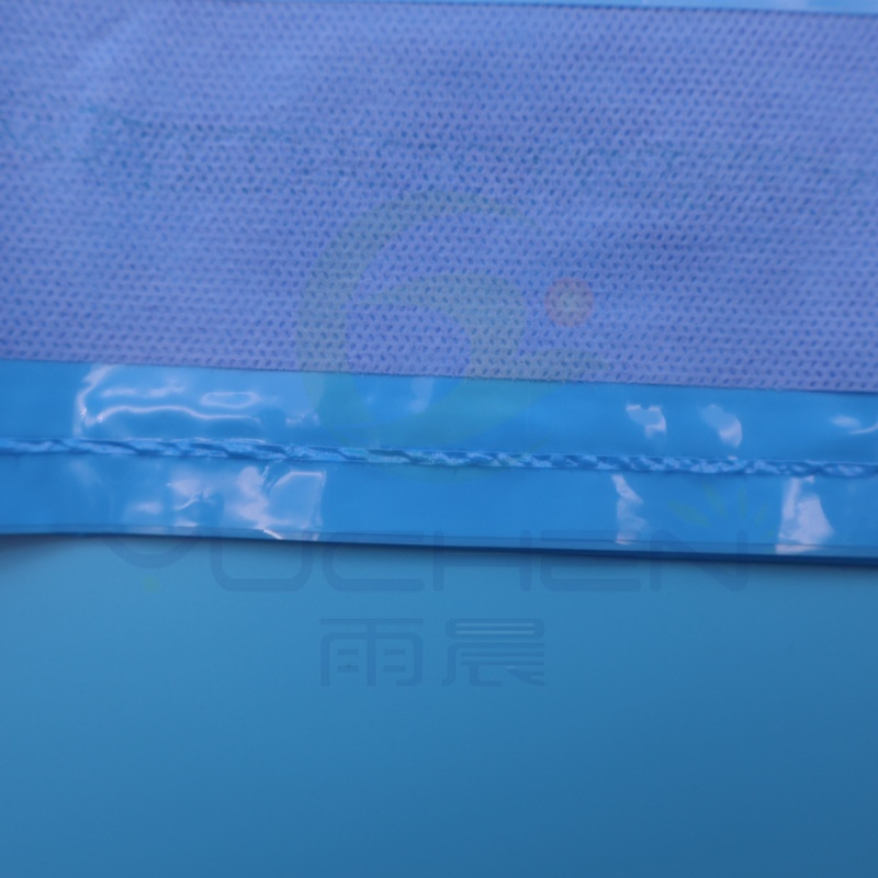 PE+SMS Disposable Mayo Stand Cover Blue Color for Surgical Pack