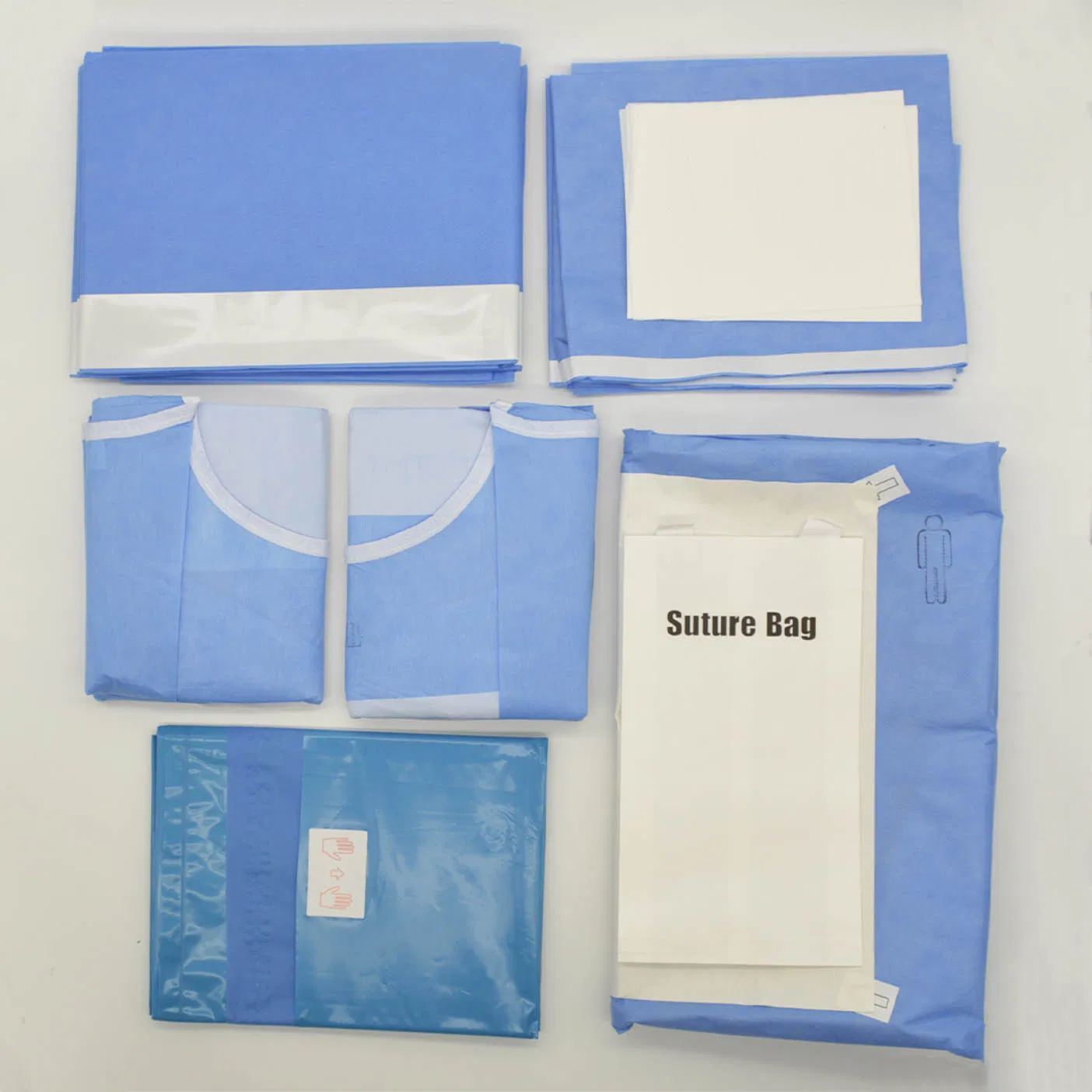 Hospital Disposable Surgery Sterile C-Section Pack Surgical Universal Caesarean Section Set