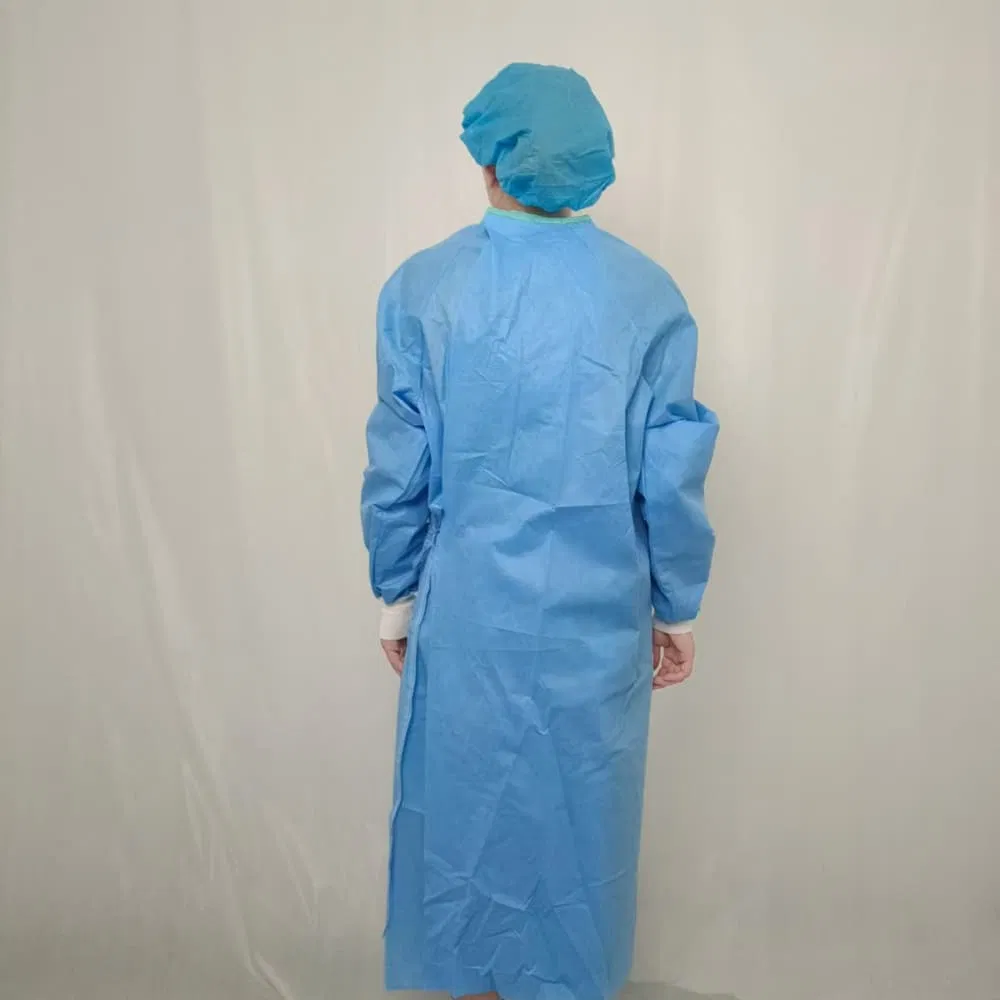 Factory Direct Standard Medical Clothing Men and Women Universal Soft Durable Waterproof Isolation Clothing Surgical Gowns