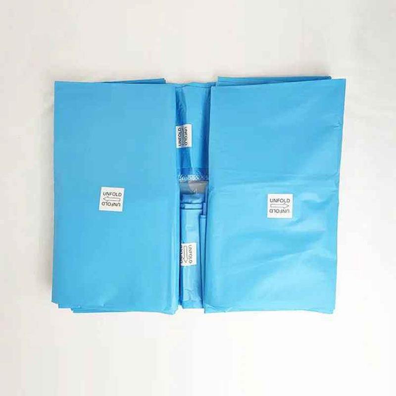 Disposable Sterile Surgical Pack Laparotomy Drape Sheet