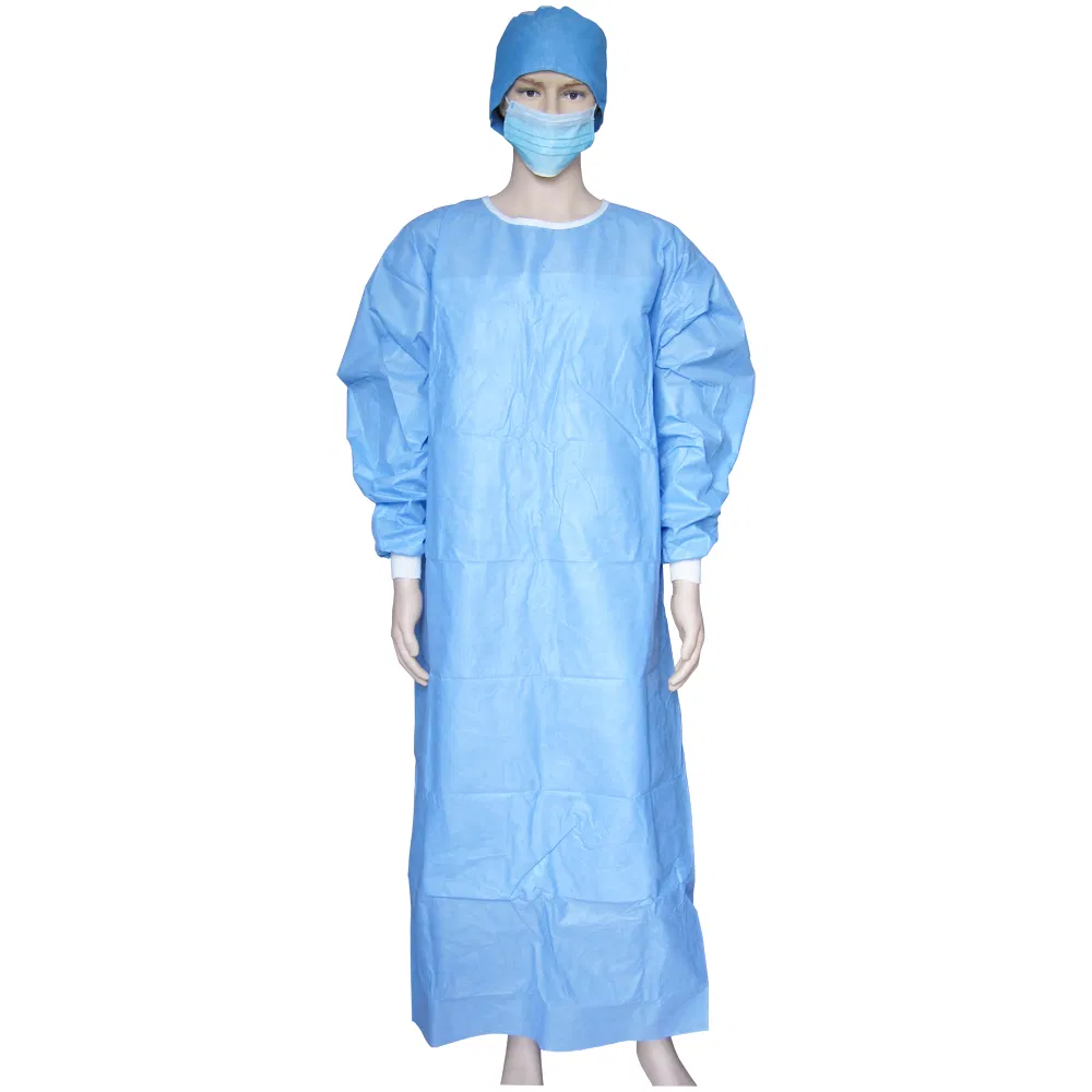 Reinforced SMS Breathable Surgical Gown