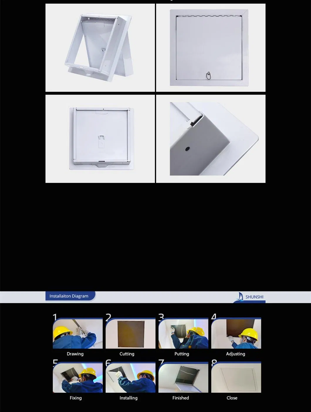 تفاصيل الباب المقاوم للحريق