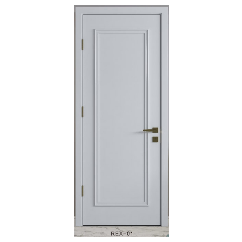 باب WPC مقاوم للماء ومضاد للصوت مع إطار
