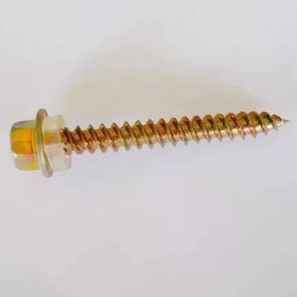 Colored zinc plated hexagonal head self tapping screws1 (4)59v