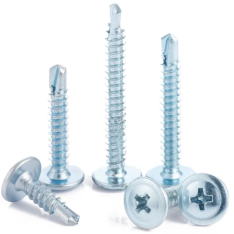Galvanized truss head self drilling screw5lt8