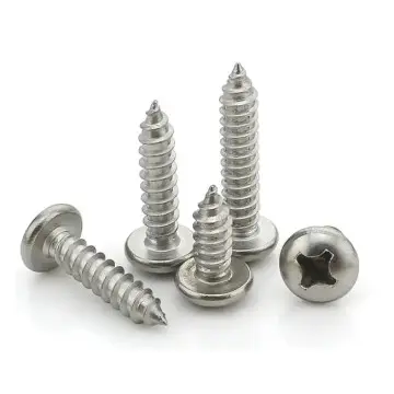 Cross groove pan head self drilling screws