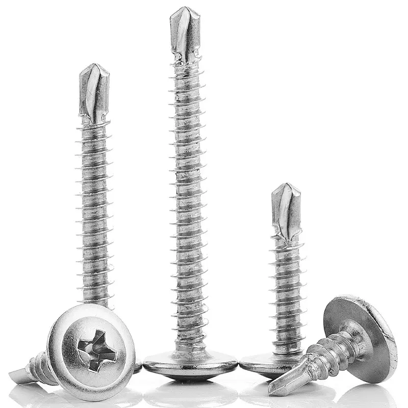 Galvanized truss head self drilling screw3qdx