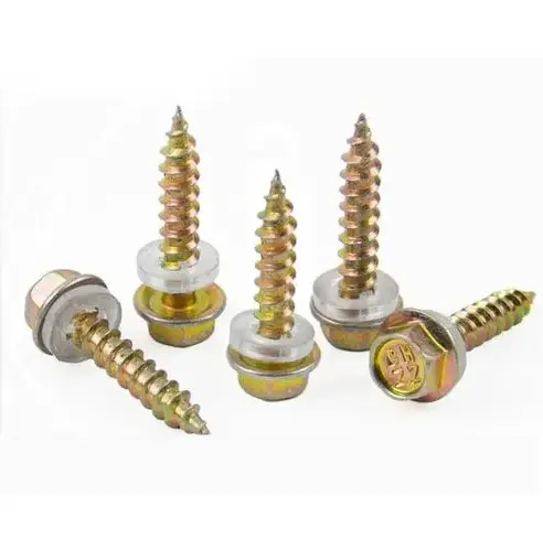 Colored hexagonal drill tail screw4dyn