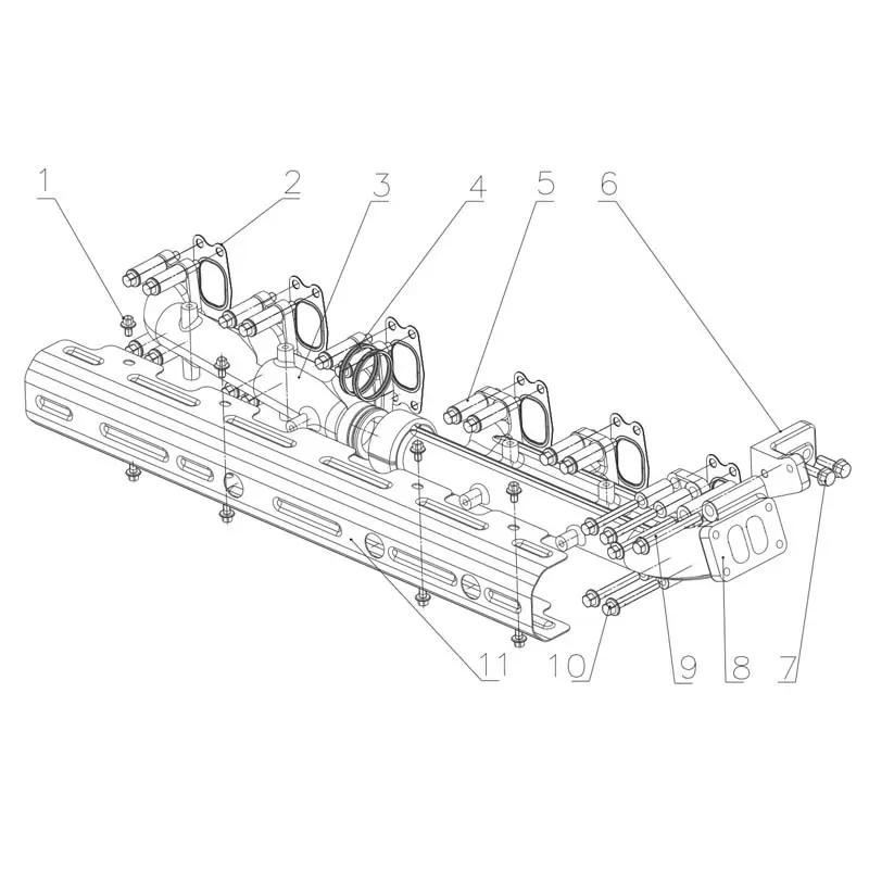 Wholesale Genuine YC6K1034-30(K2301) Engine Parts - Valve Train, Intake/Exhaust, Power Output Manufacturer, Factory