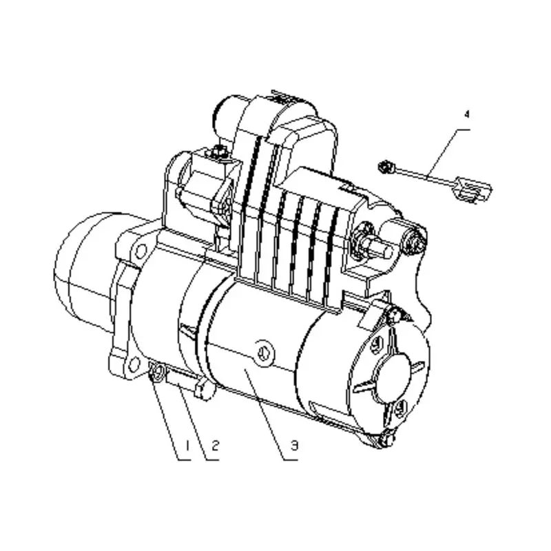 Wholesale Genuine YC4D120-21(D1204) Engine Parts - Starter, Alternator, Air Compressor & Sensors Manufacturer, Factory