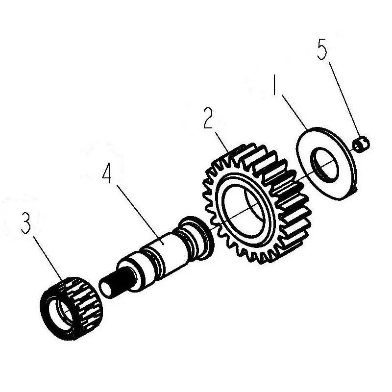 Reverse Idler Shaft Assembly