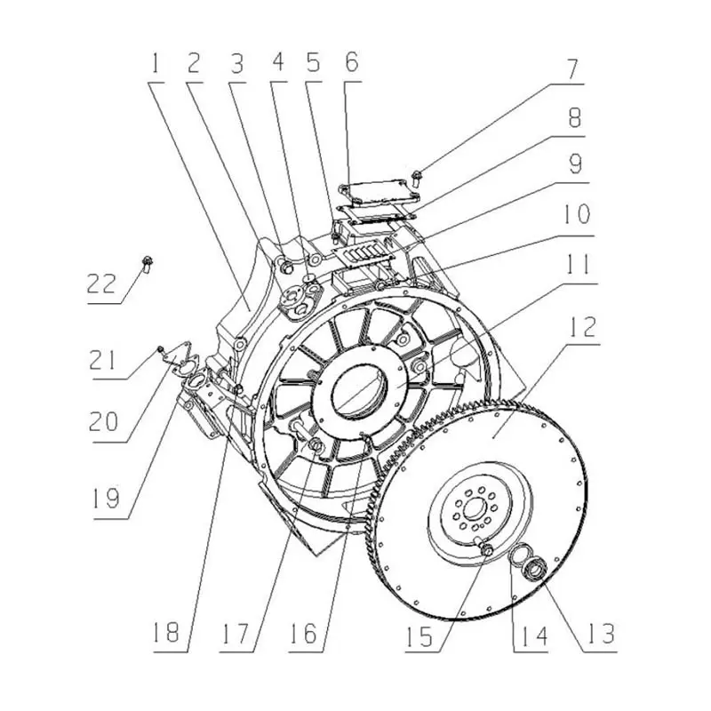Wholesale Genuine YC6MK380-30(ME3QA-T1) Engine Parts - Water Pump, Thermostat, Radiator Hoses, Power Output Supplier, Factory