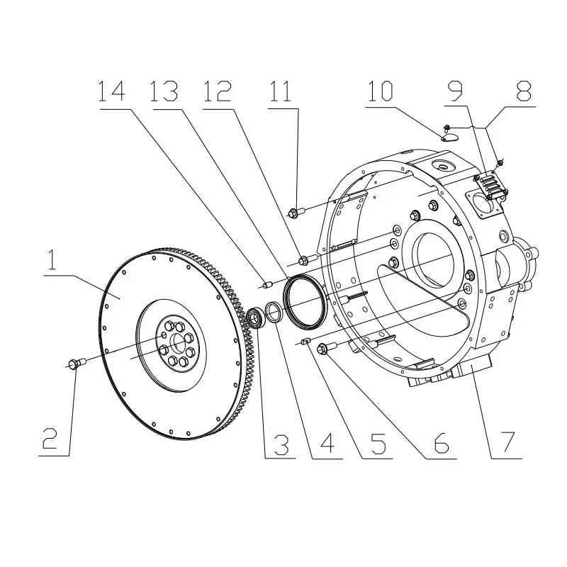 Wholesale Genuine YC6A260-30(A64LA) Engine Parts - Turbocharger, Water Pump, Steering Pump, Thermostat Manufacturer, Factory