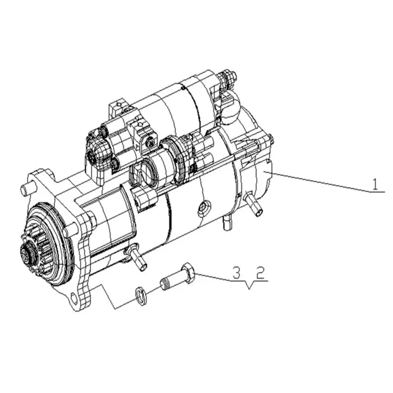 Wholesale Genuine YC6L330-42(L6200) Engine Parts - Starter, Alternator, Air Compressor, Control System Manufacturer, Factory